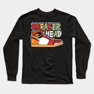 Sneaker Head Long Sleeve T-Shirt